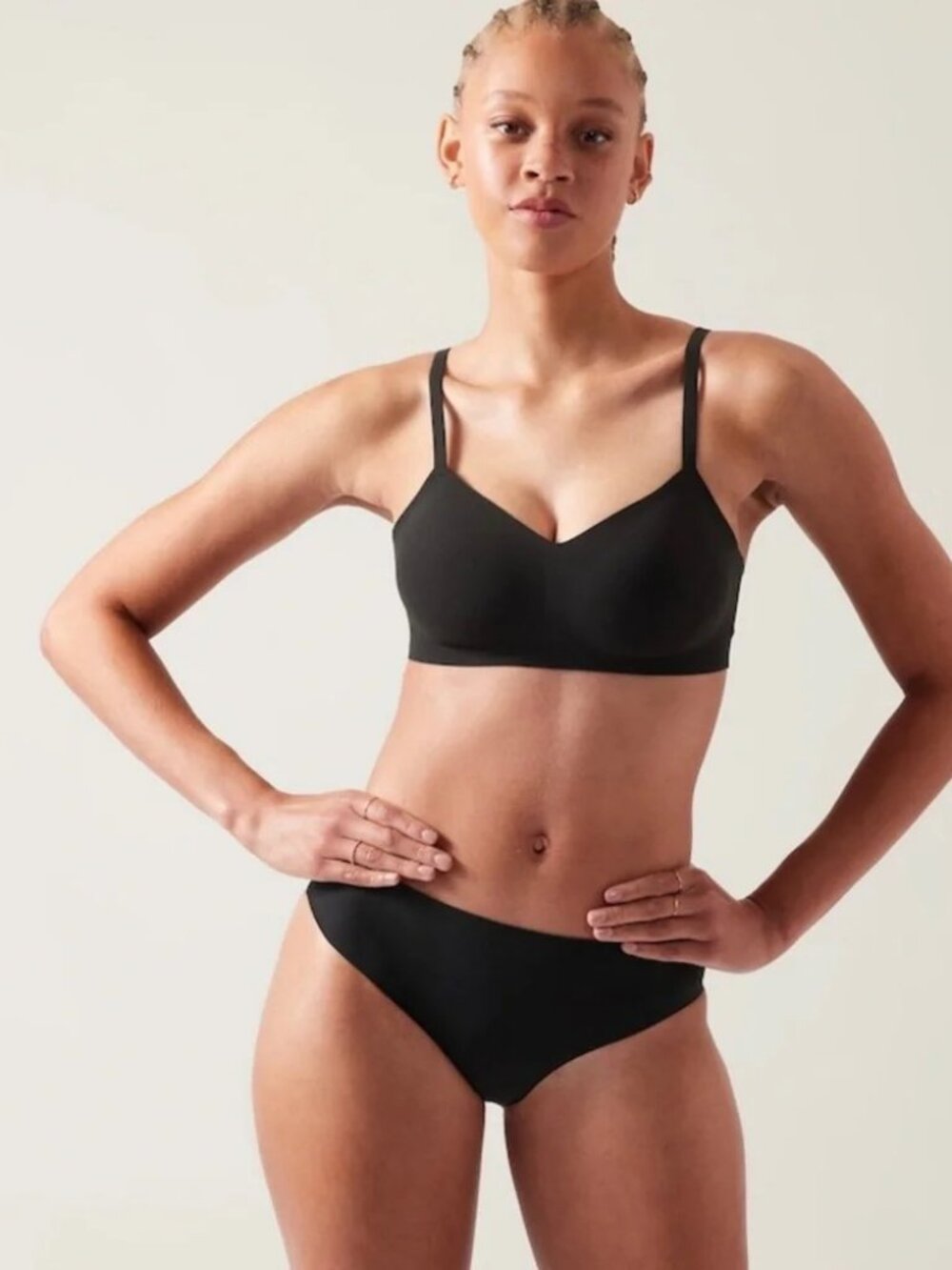 Athleta Black Ritual Adjustable Bra Size XL